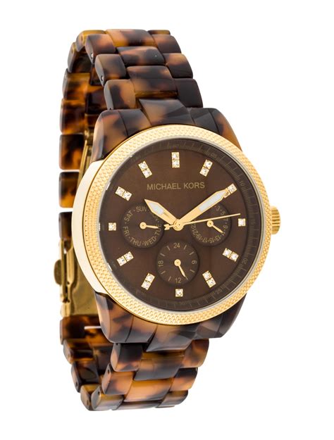 michael kors tortoise shell watch ladies|michael kors mini watches.